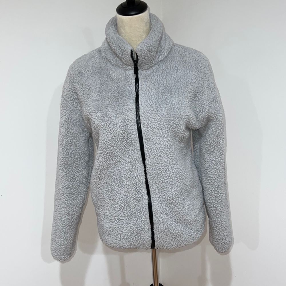 PINK sherpa full zip